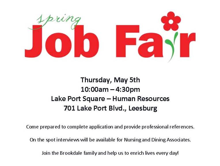 Lake Port Square Job Fair