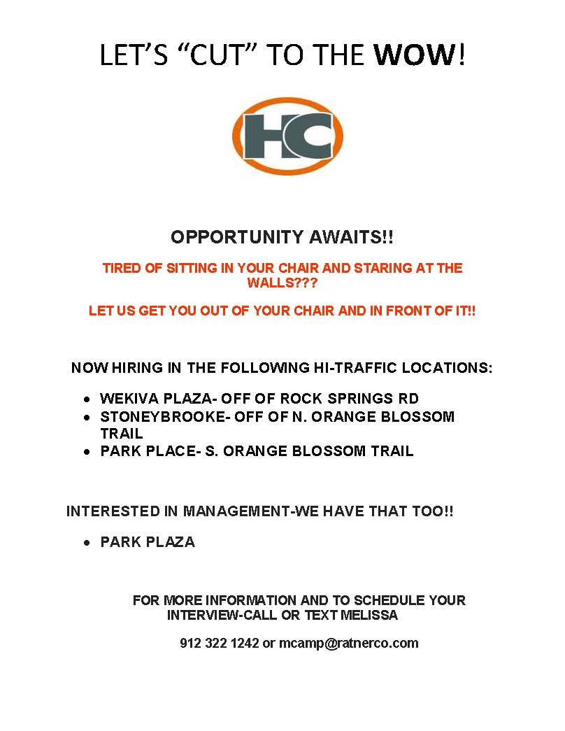 Hair Cuttery Hiring